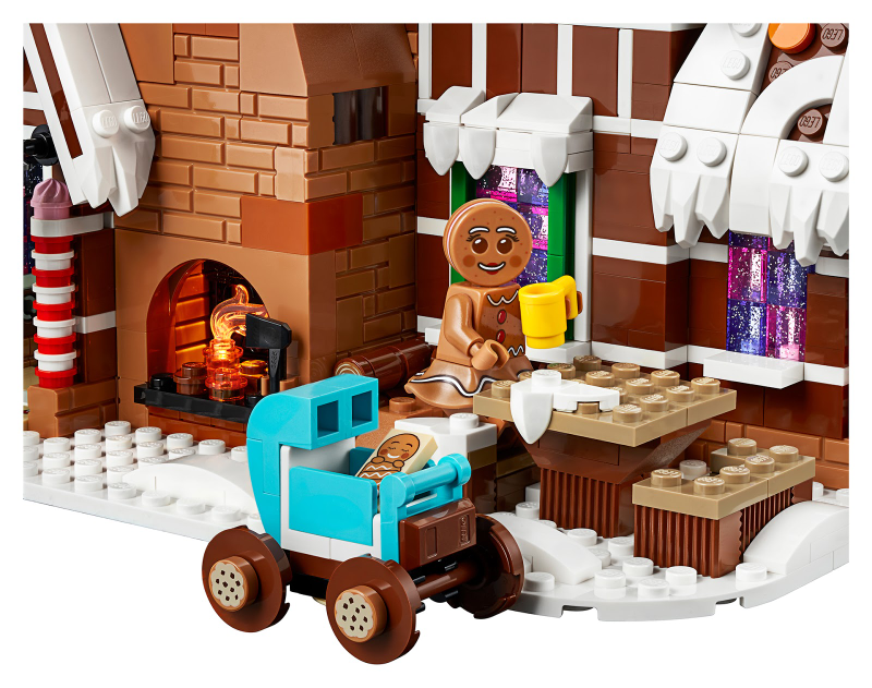 Illustration for article titled Lego's Gingerbread House Holds Disturbing Secrets